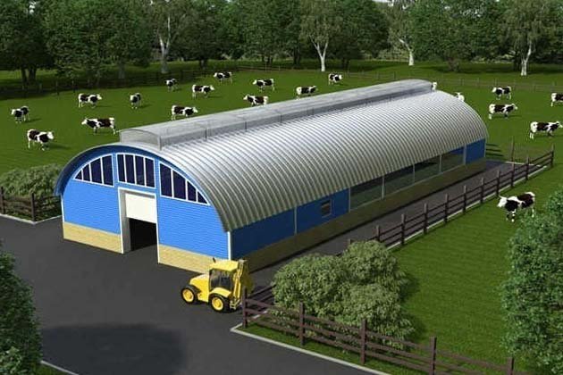 Индивидуальное проектирование быстровозводимых зданий для сельского хозяйства (АПК)
